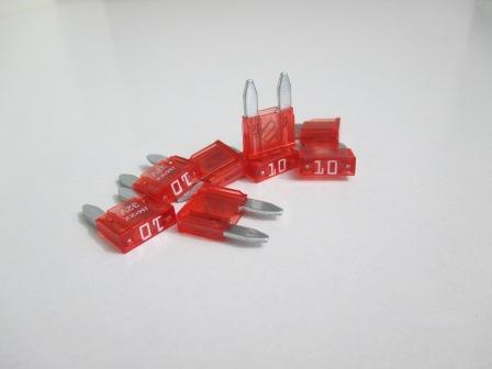 Mini steekzekering 10 Amp Mini steekzekering 10 Amp