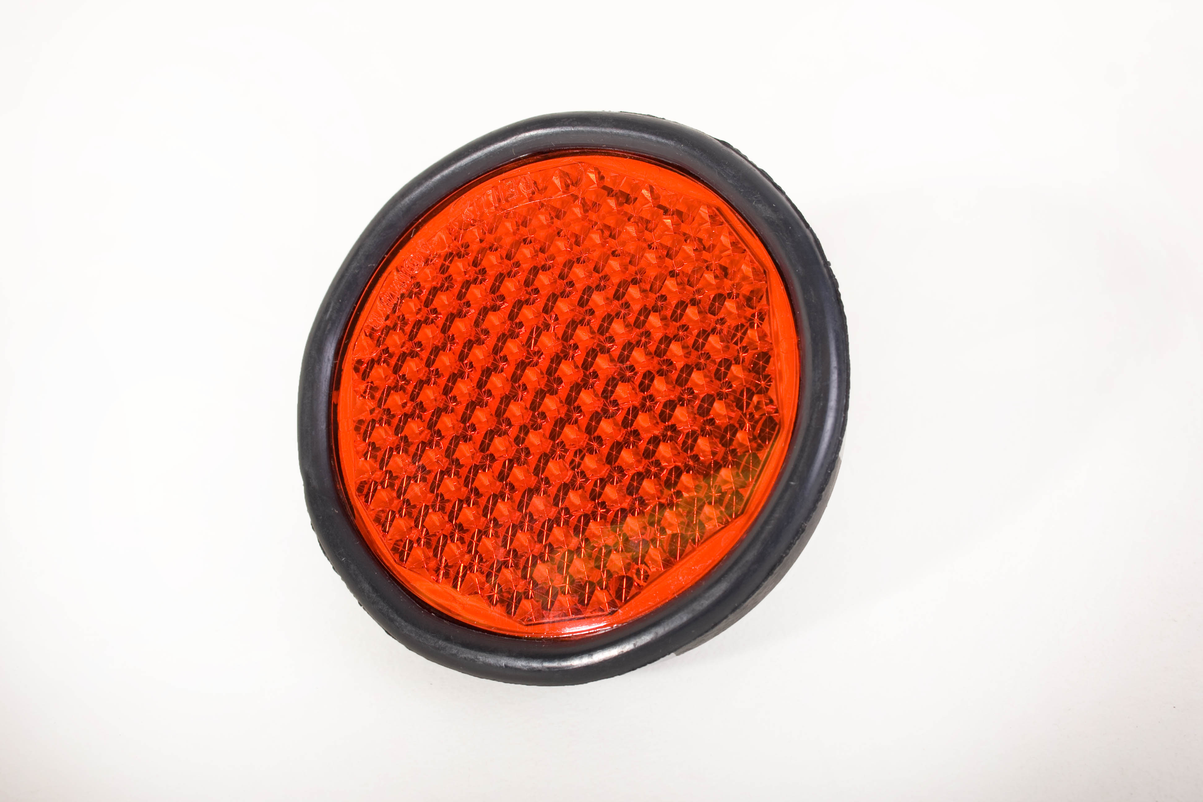 Ronde reflector rood
