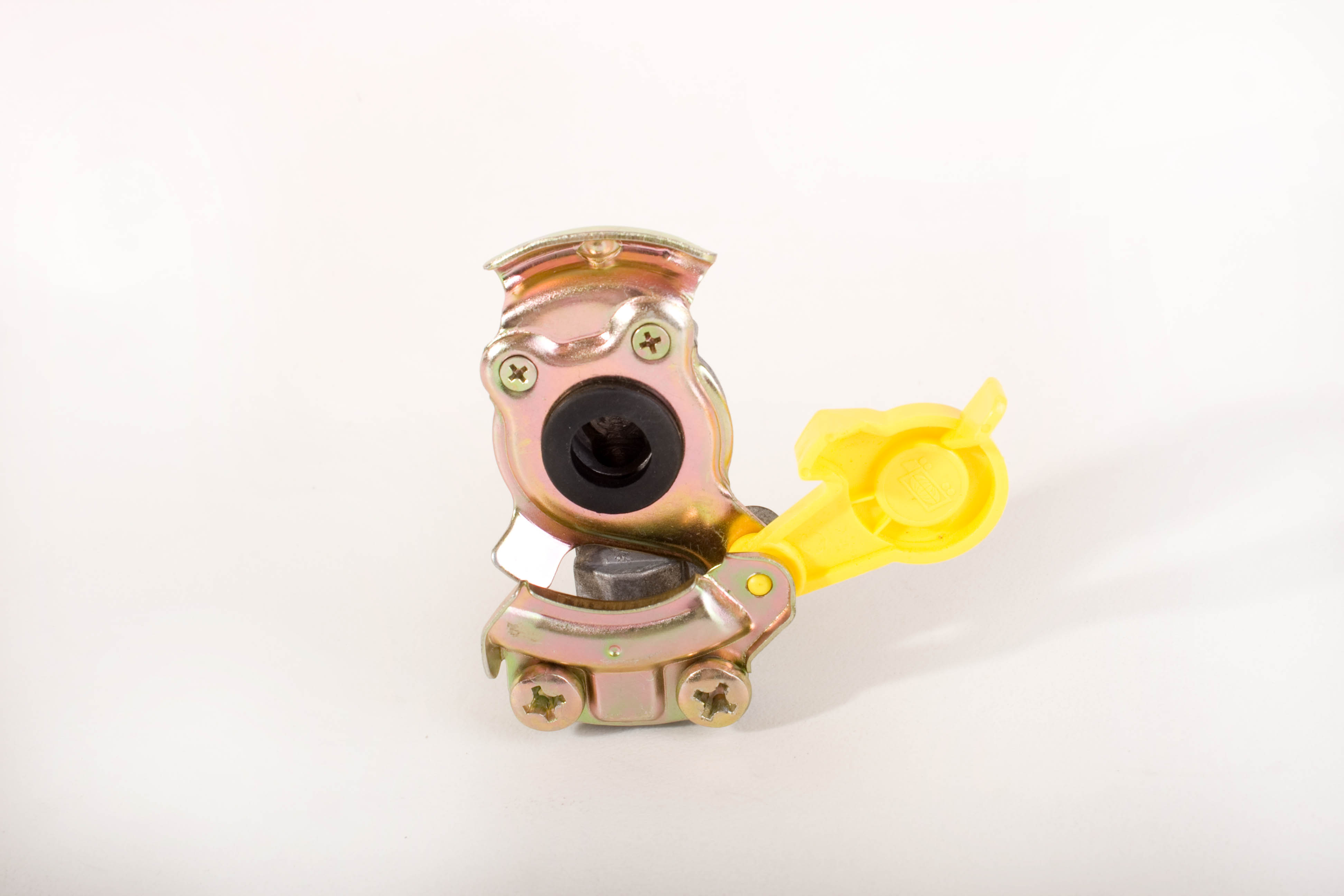 Luchtkoppeling open geel M22x1,5mm²