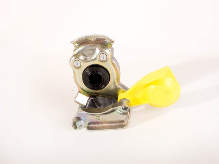 Luchtkoppeling auto. geel M16x1,5mm²