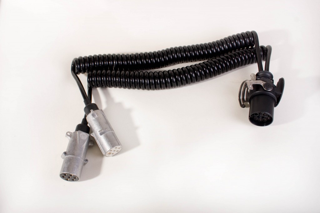 EBS adapter spiraal naar euro-assc. stekker 15 polig