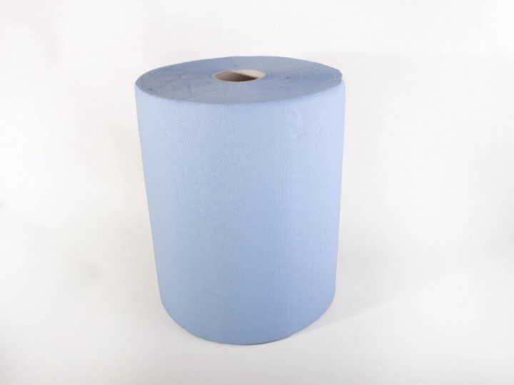 Industriepapier rol blauw Industriepapier rol blauw