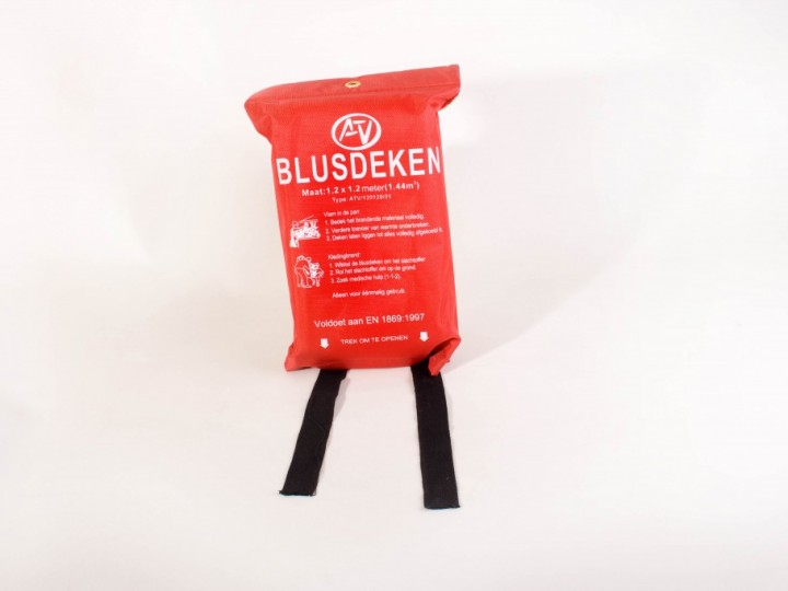 Blusdeken in hardbox