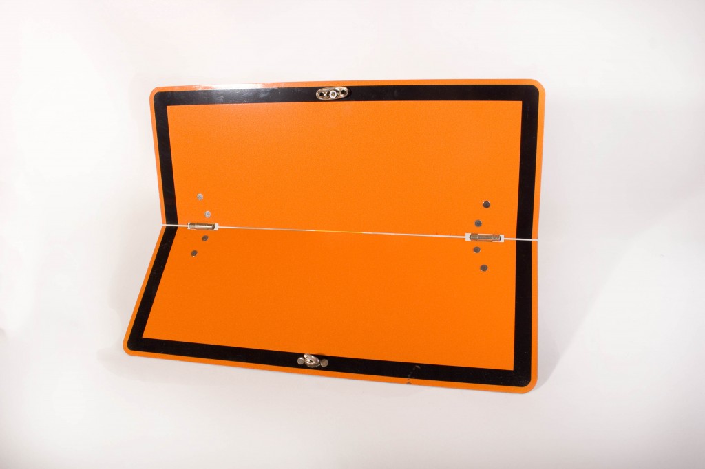 ADR Bord horizontaal klapbaar