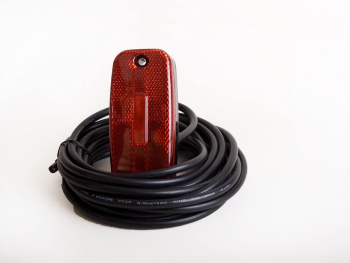 Hella LED Positielamp rood met reflector Hella LED Positielamp rood met reflector